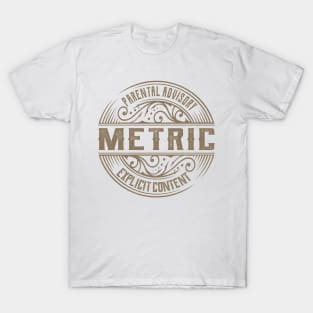 Metric Vintage Ornament T-Shirt